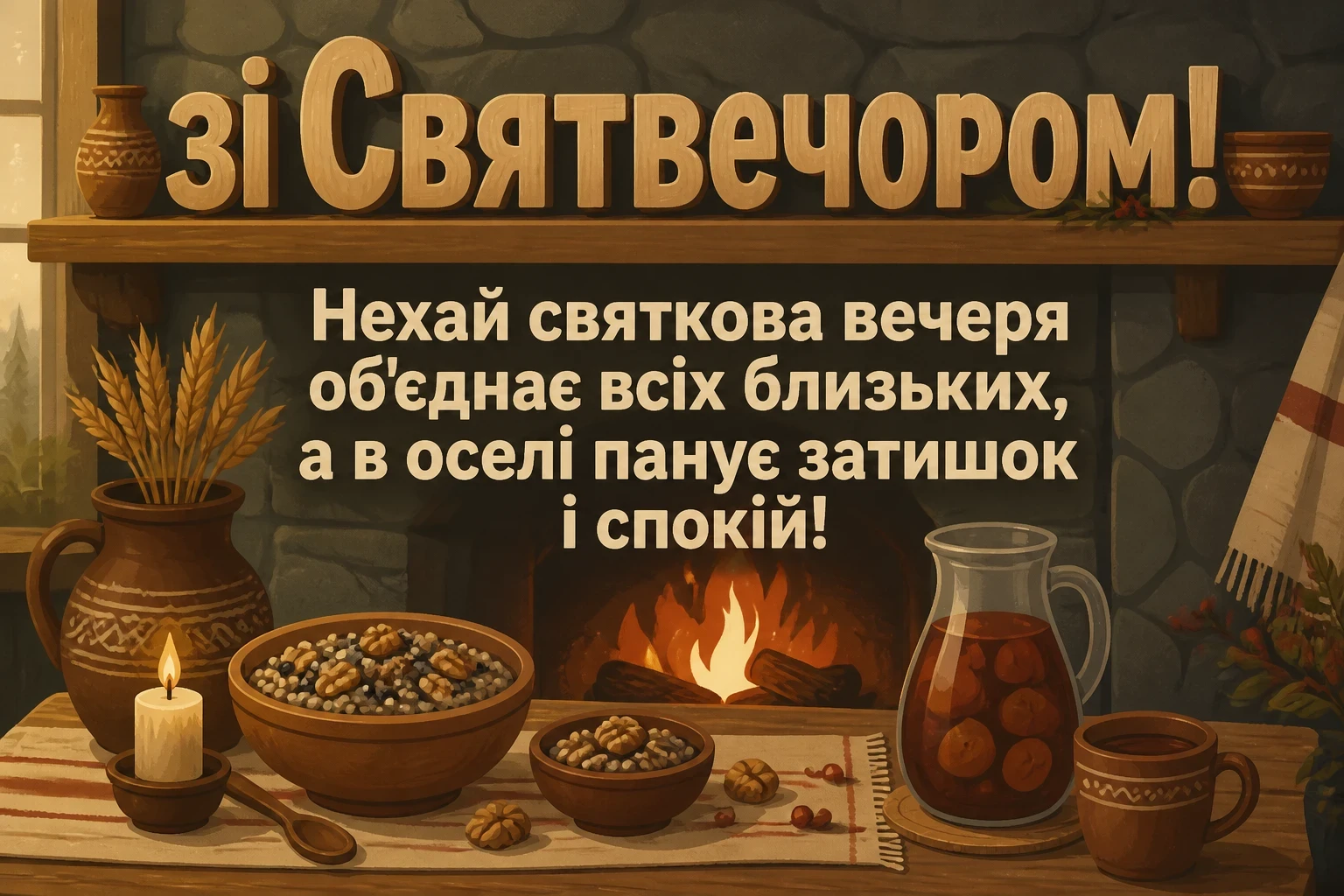 святвечір привітання