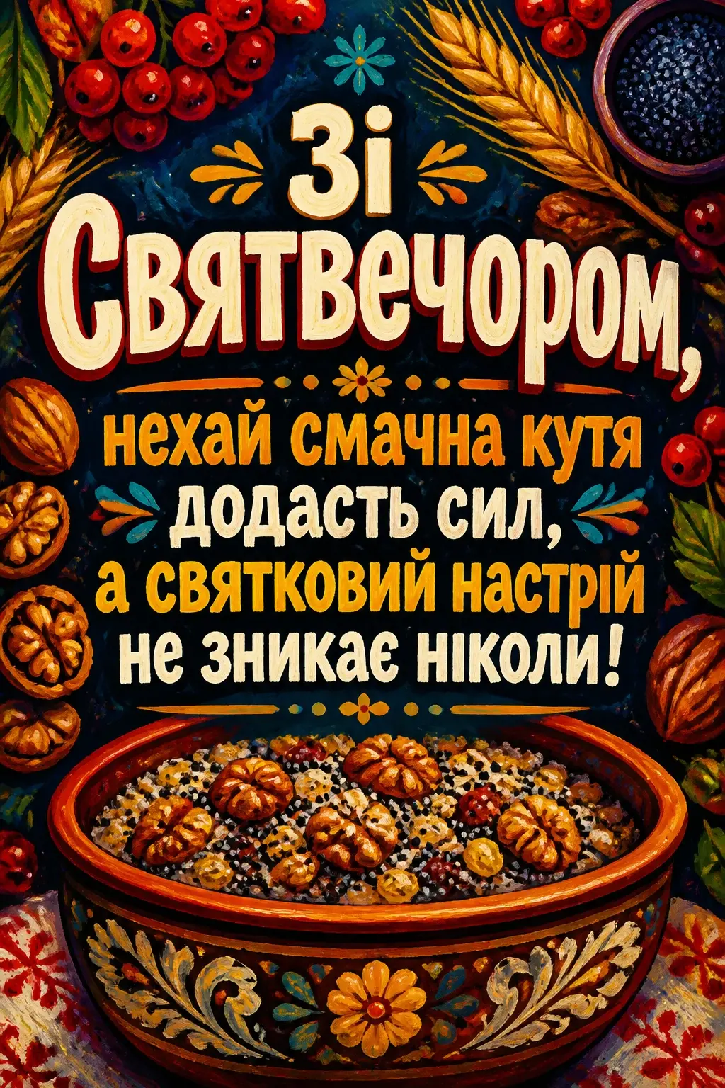 святвечір привітання