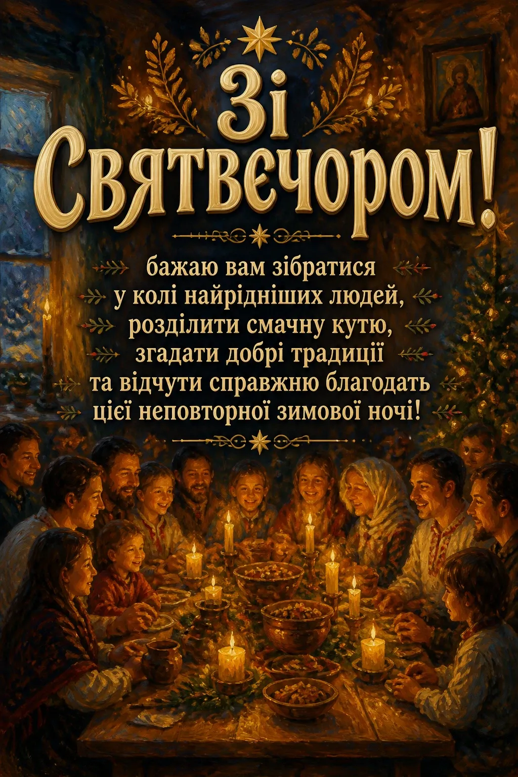 святвечір привітання
