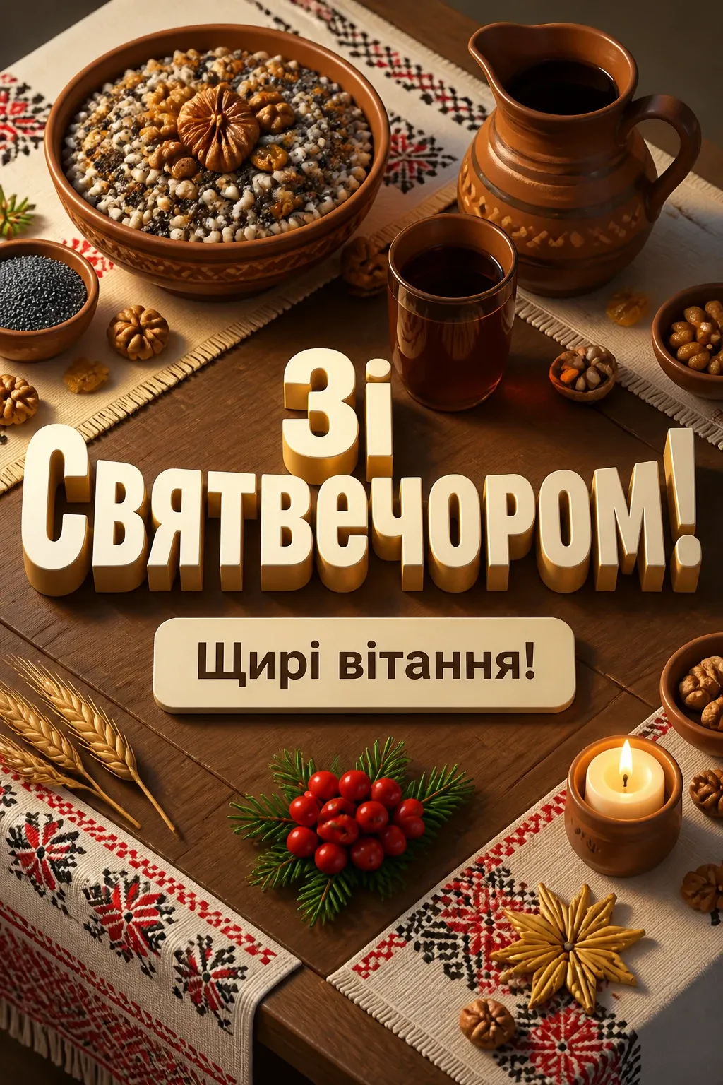 святвечір привітання