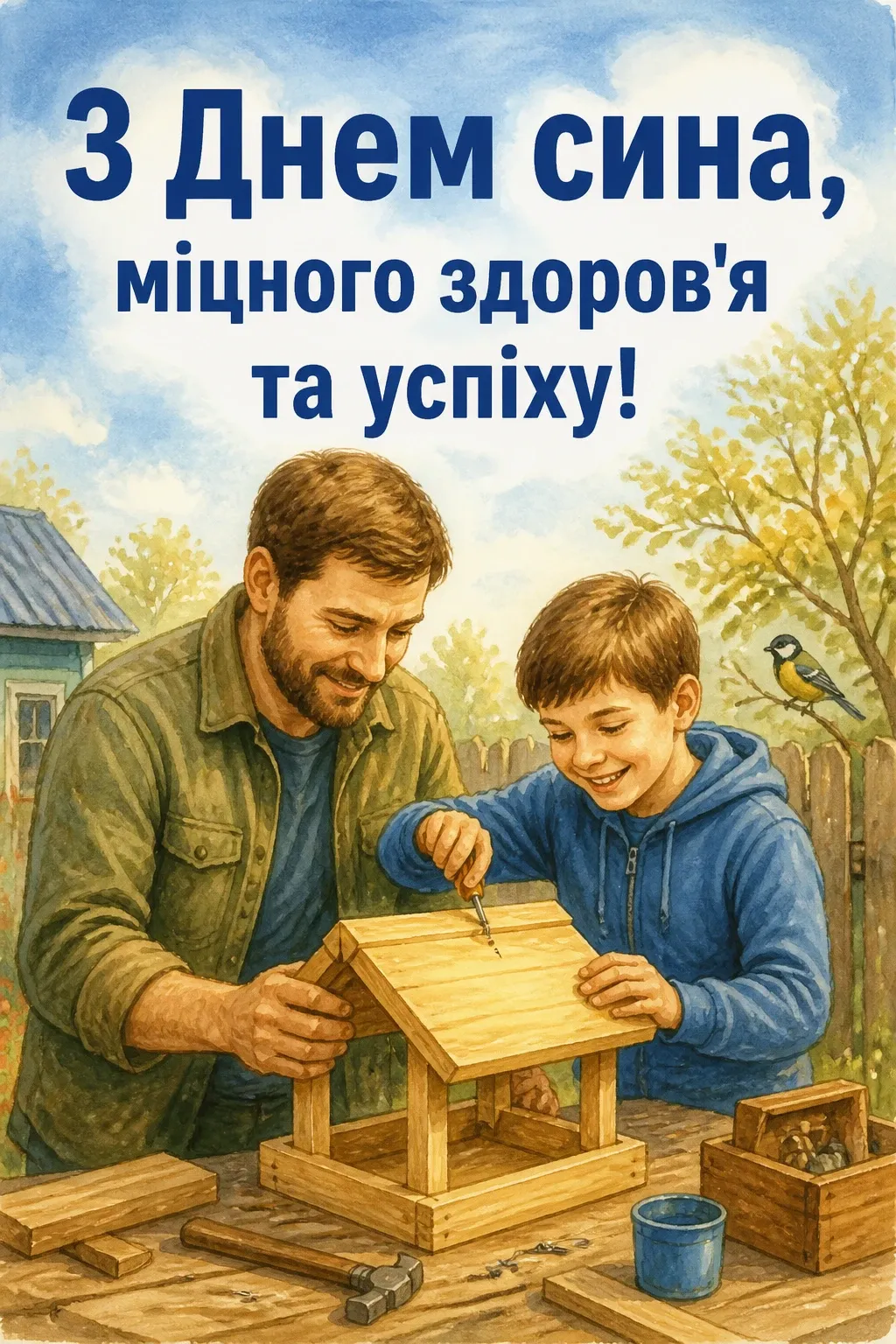 міжнародний день сина привітання
