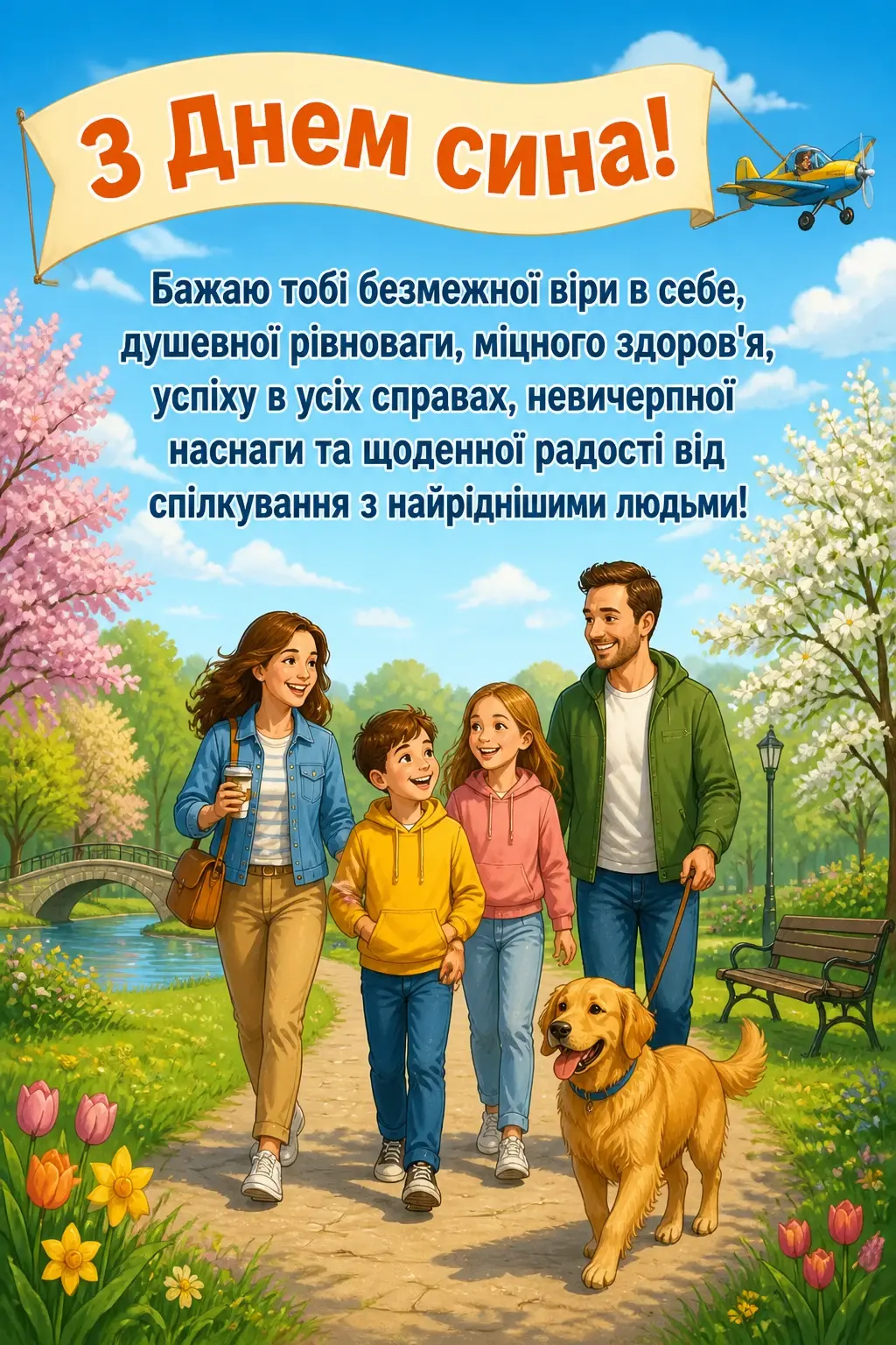 міжнародний день сина привітання