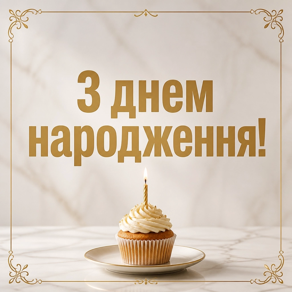 привітання з день народження