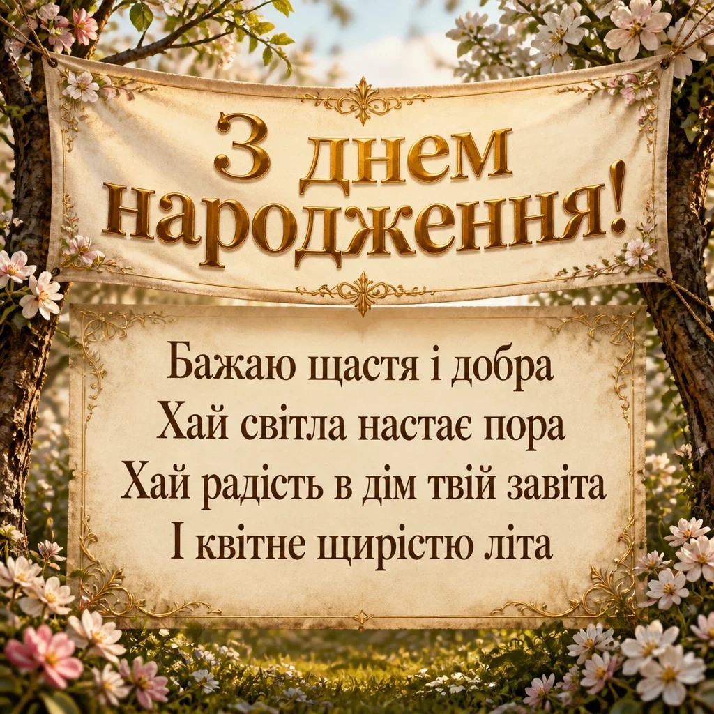 привітання з день народження