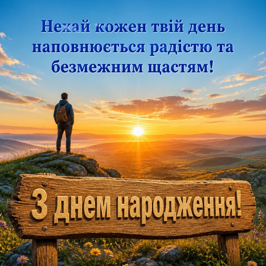 привітання з день народження