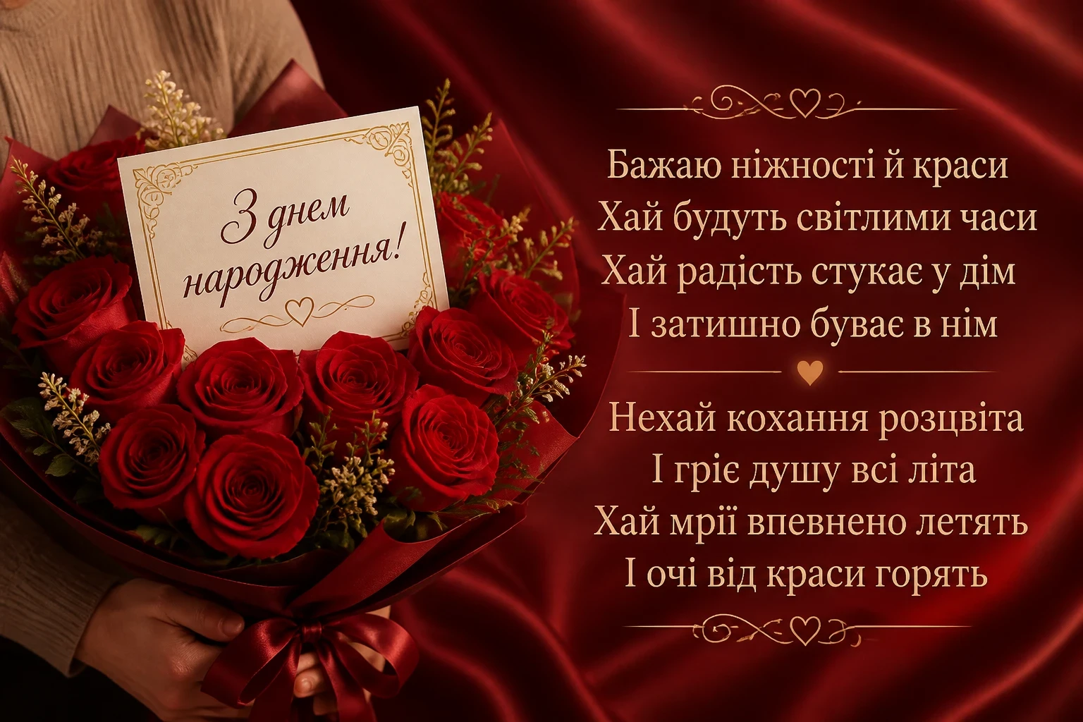 привітання з день народження