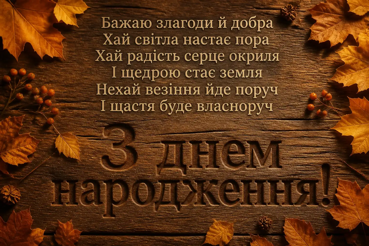 привітання з день народження