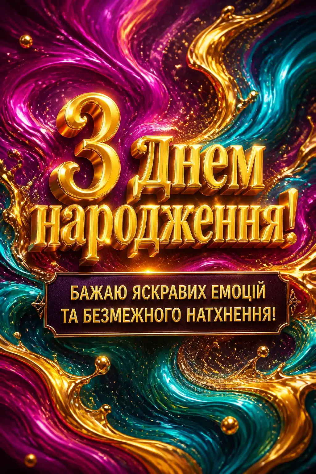 привітання з день народження