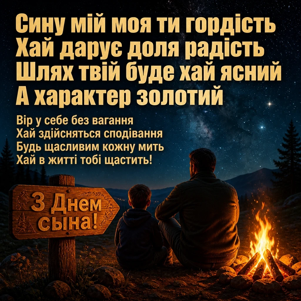 міжнародний день сина привітання
