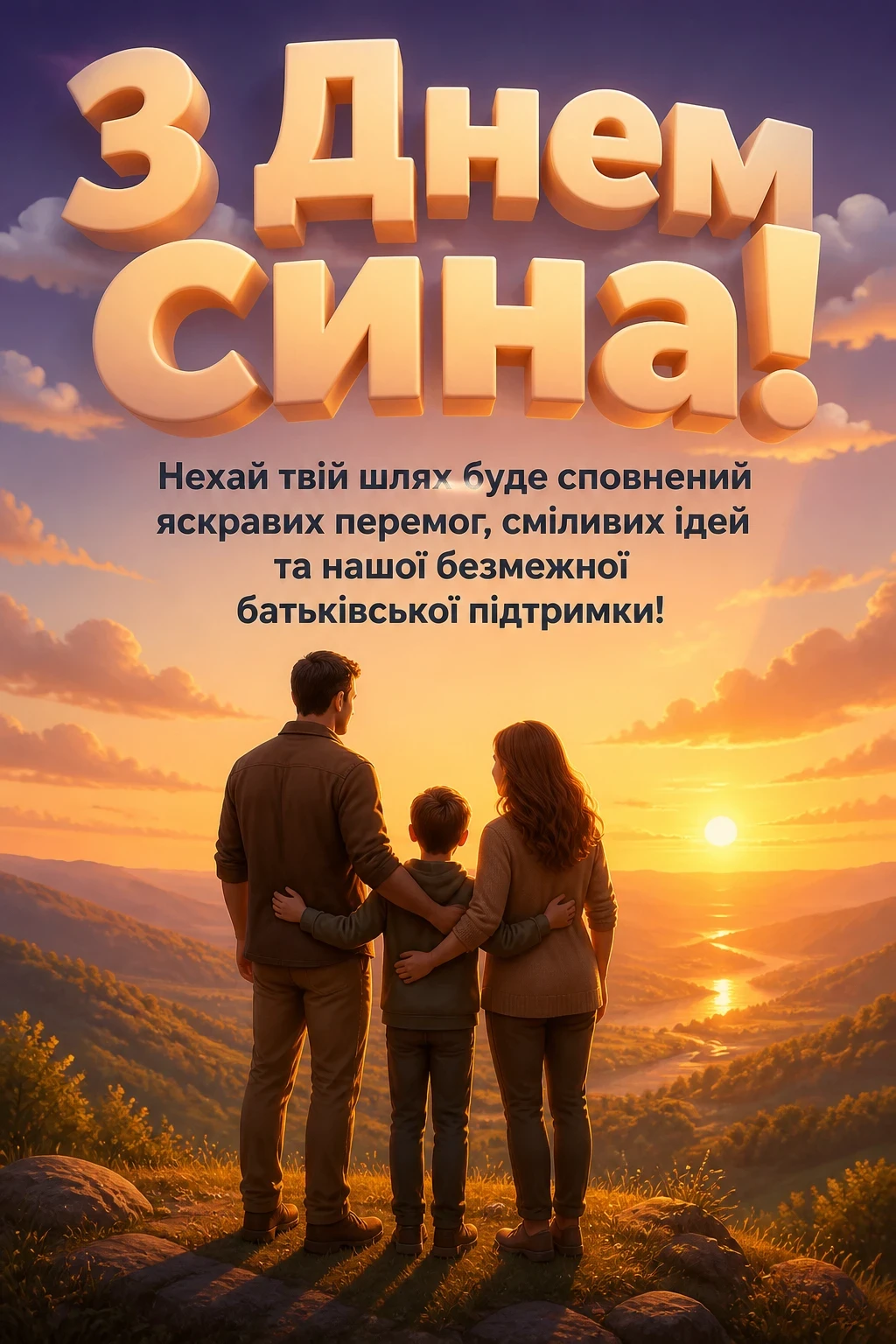 міжнародний день сина привітання
