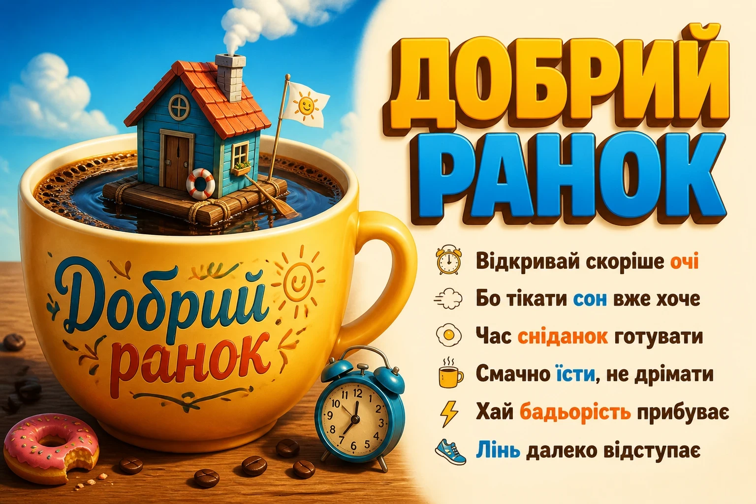 привітання з добрим ранком і гарного дня привітання з добрим ранком і гарного дня
