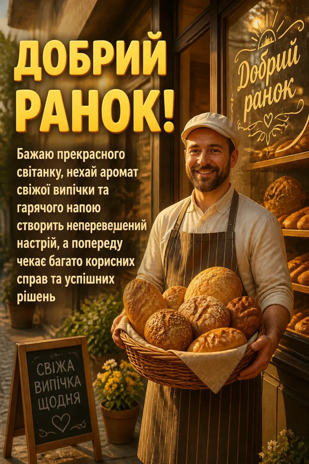 привітання з добрим ранком і гарного дня привітання з добрим ранком і гарного дня