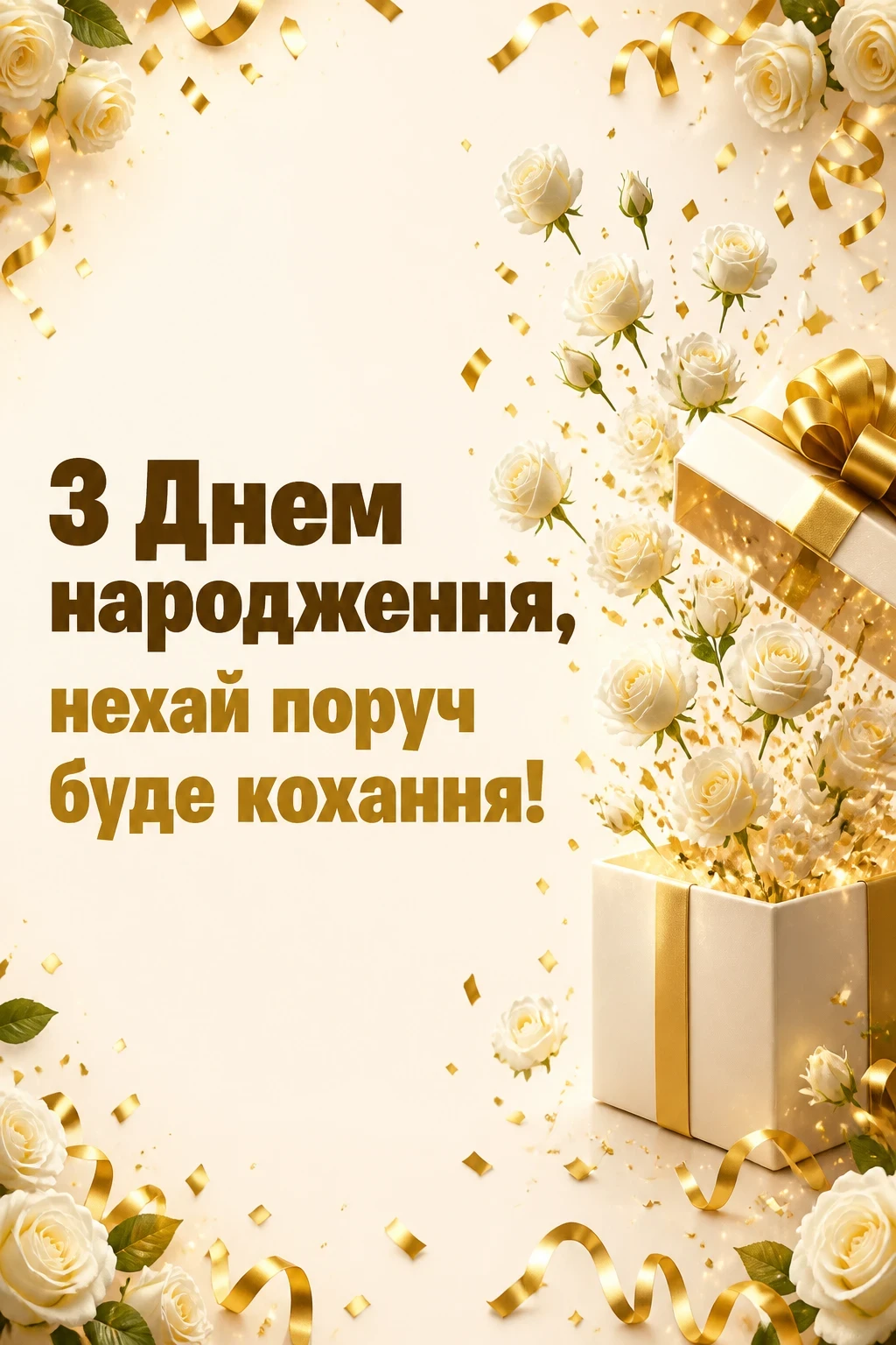 вітальні листівки привітання з днем народження білі троянди вітальні листівки привітання з днем народження білі троянди
