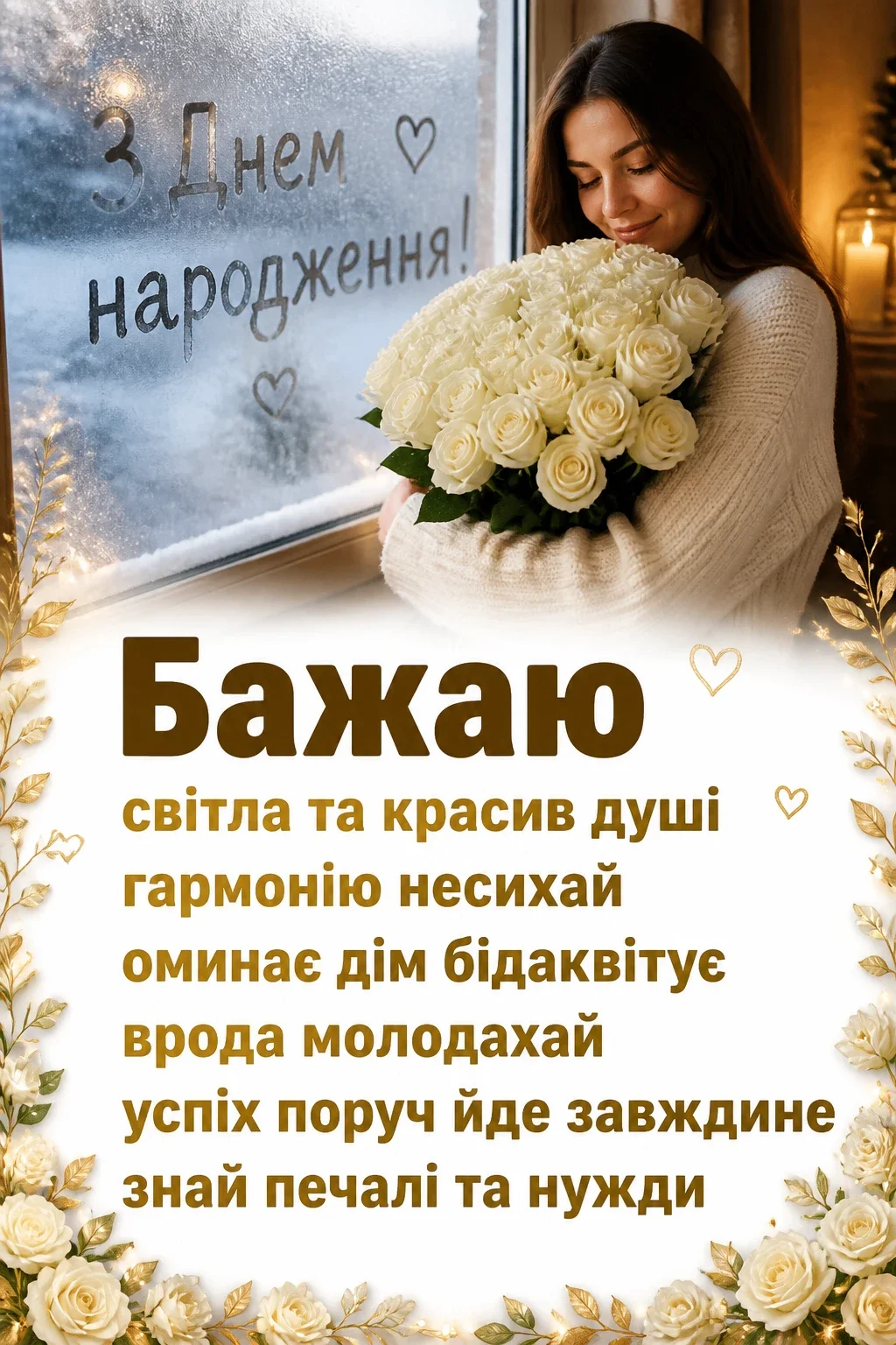 вітальні листівки привітання з днем народження білі троянди вітальні листівки привітання з днем народження білі троянди