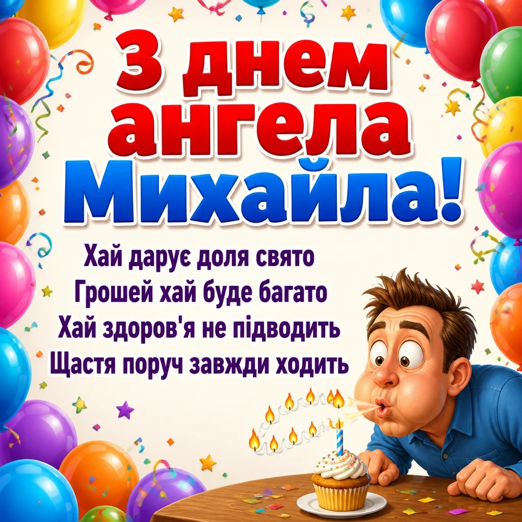 привітання з іменинами михайла привітання з іменинами михайла