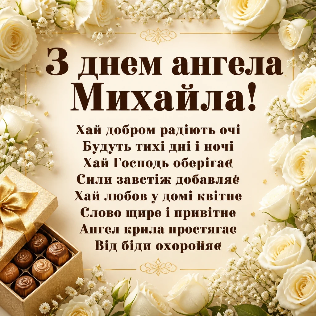 привітання з іменинами михайла привітання з іменинами михайла