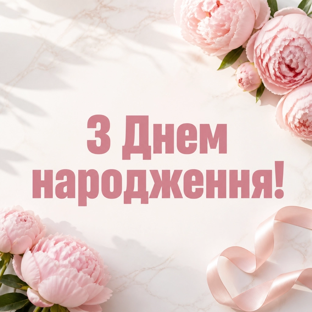 привітання для дівчини з днем народження