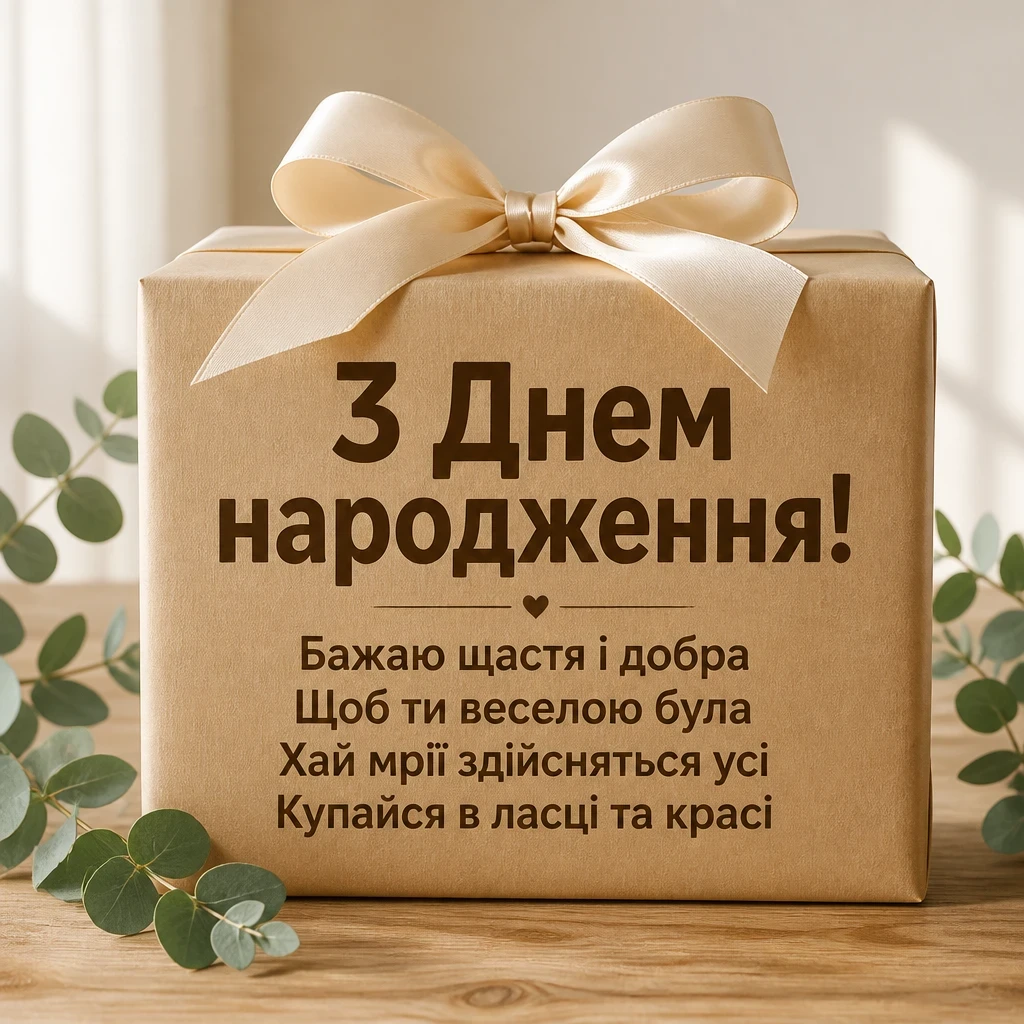 привітання для дівчини з днем народження