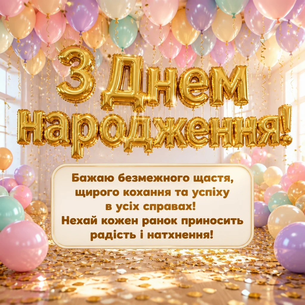 привітання для дівчини з днем народження