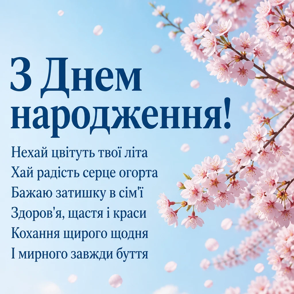 привітання для дівчини з днем народження