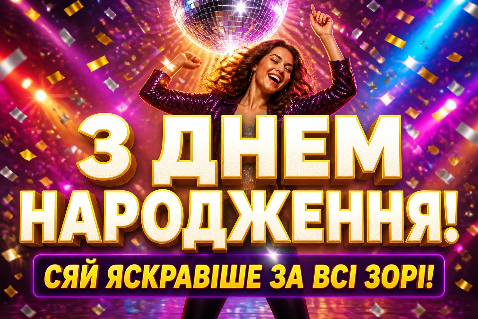 привітання для дівчини з днем народження