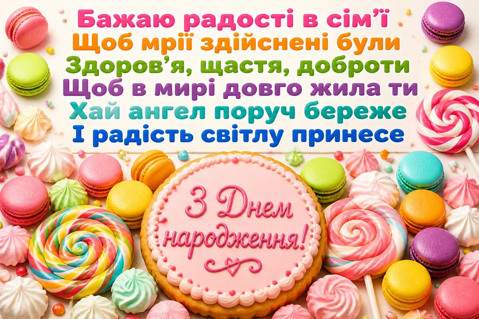 привітання для дівчини з днем народження