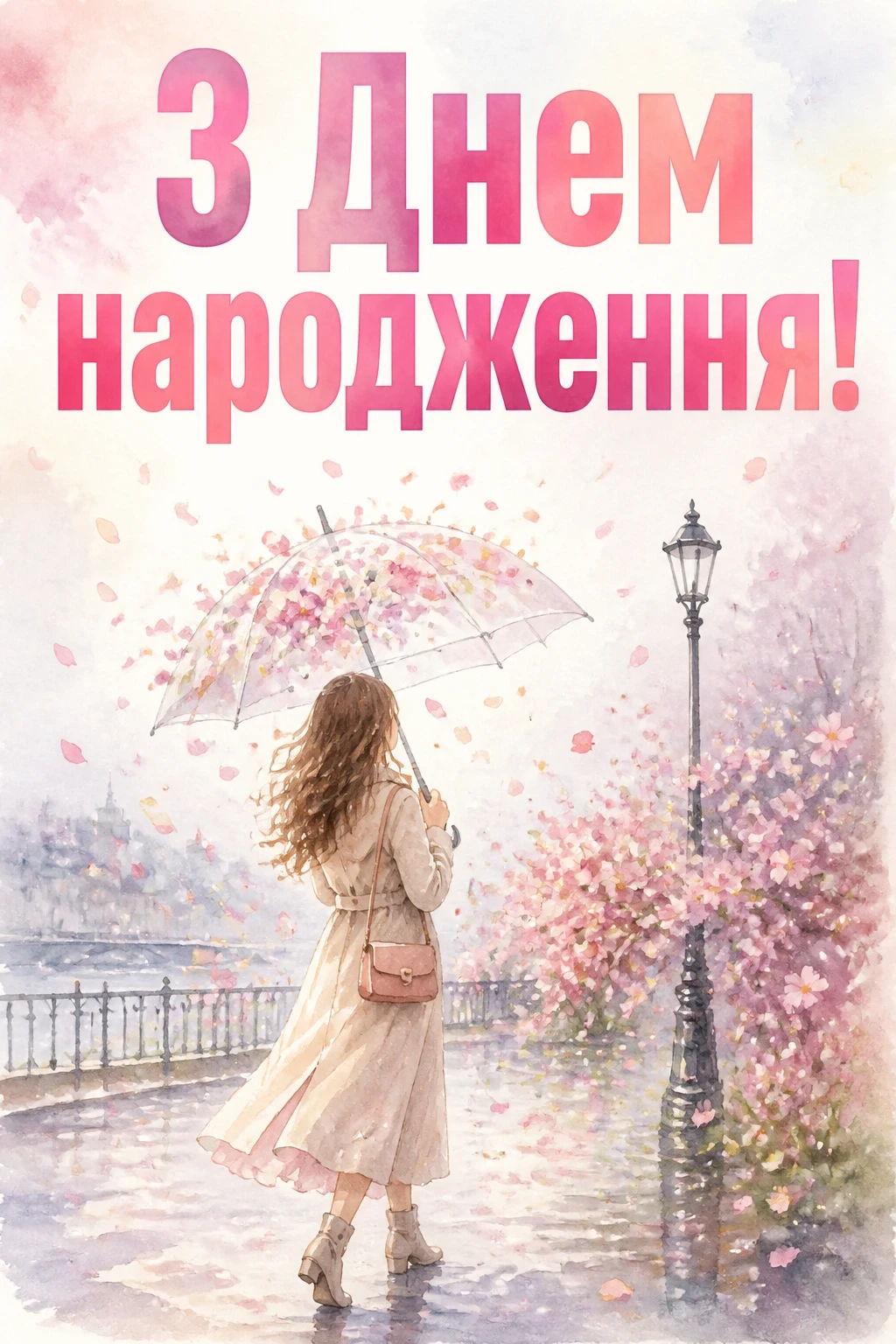 привітання для дівчини з днем народження