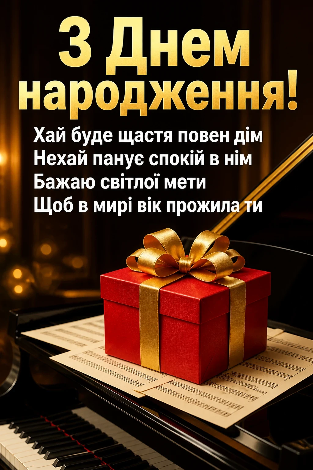 привітання для дівчини з днем народження