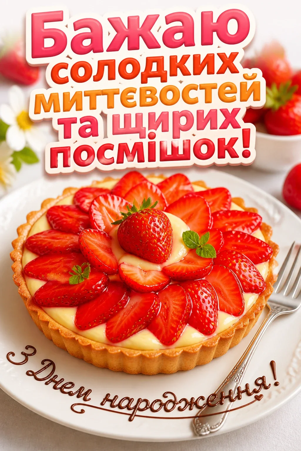 привітання для дівчини з днем народження