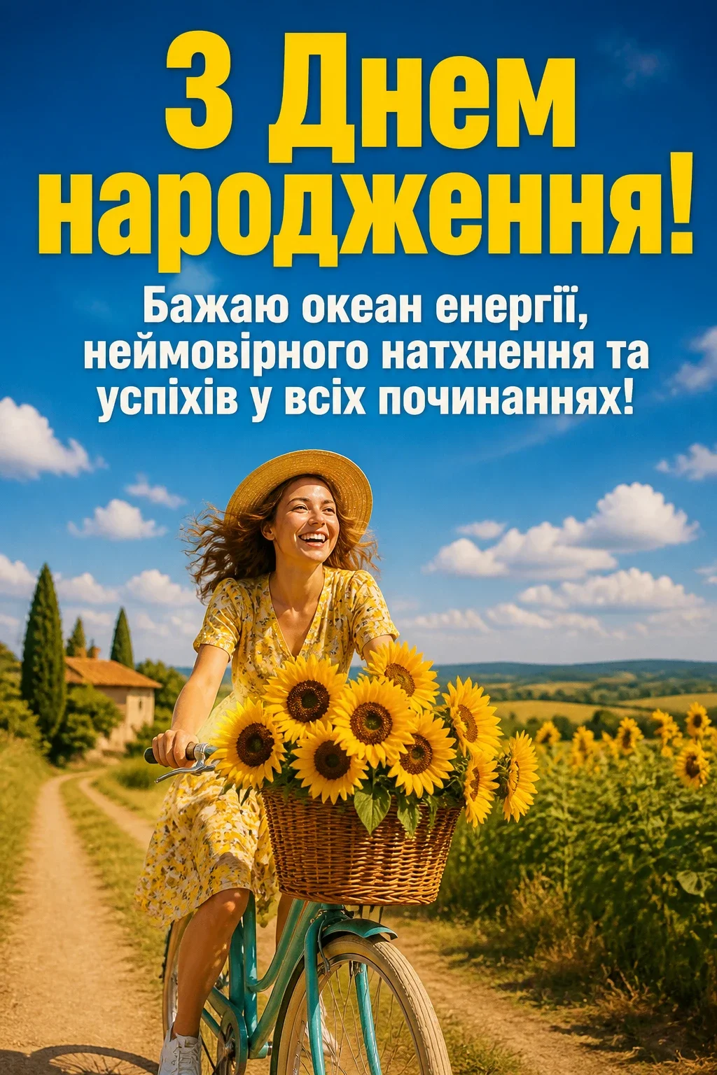 привітання для дівчини з днем народження