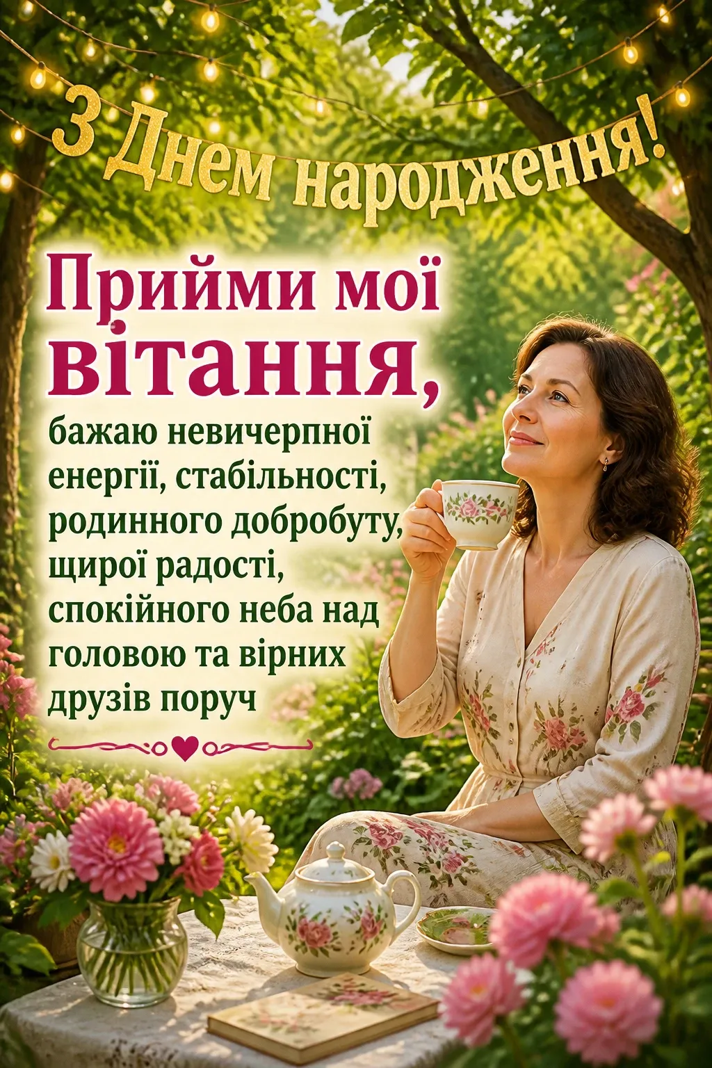 привітання до дня народження жінці привітання до дня народження жінці