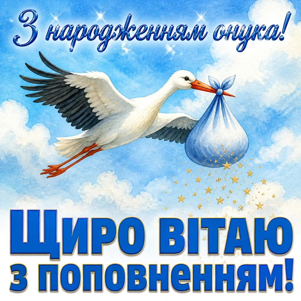 привітання з народженням внука привітання з народженням внука