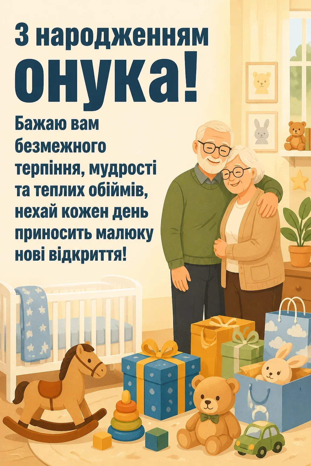 привітання з народженням внука привітання з народженням внука