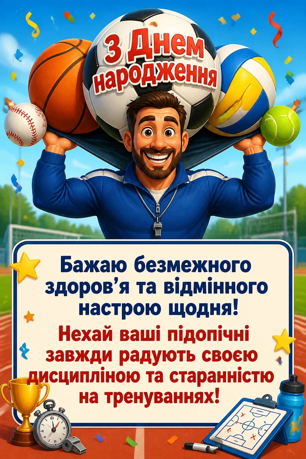 привітання тренера з днем народження привітання тренера з днем народження