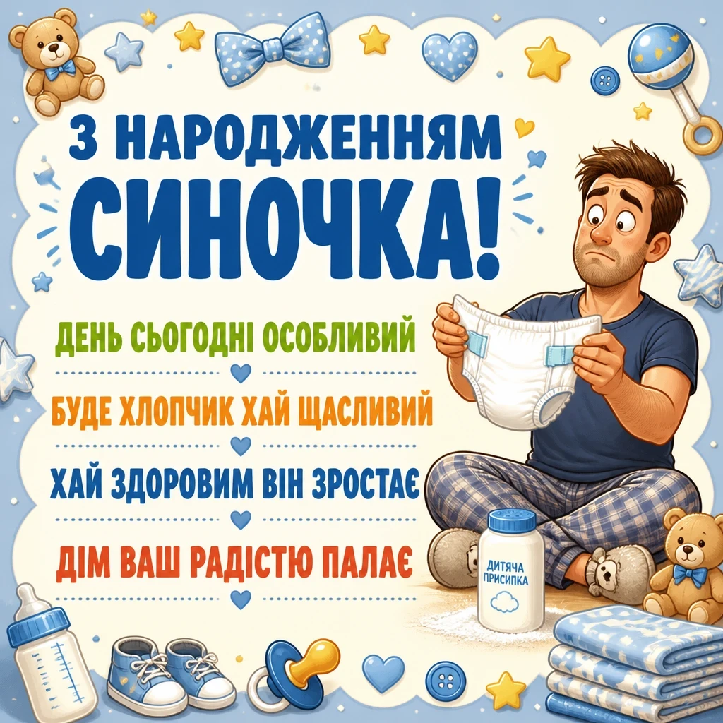 привітання з народженням синочка своїми словами привітання з народженням синочка своїми словами