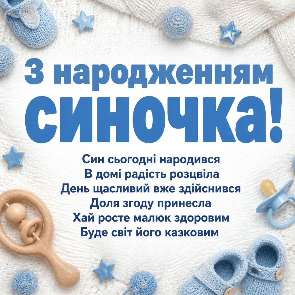 привітання з народженням синочка своїми словами привітання з народженням синочка своїми словами