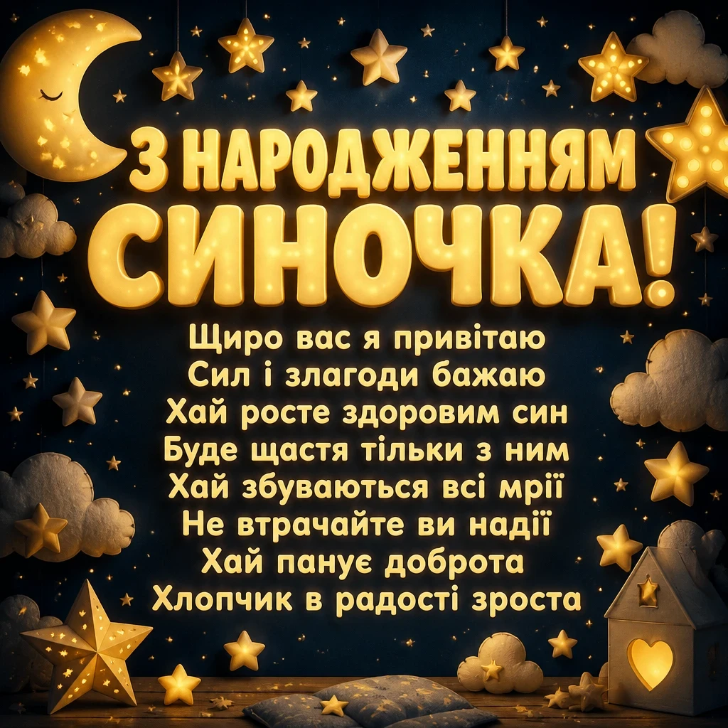 привітання з народженням синочка своїми словами привітання з народженням синочка своїми словами