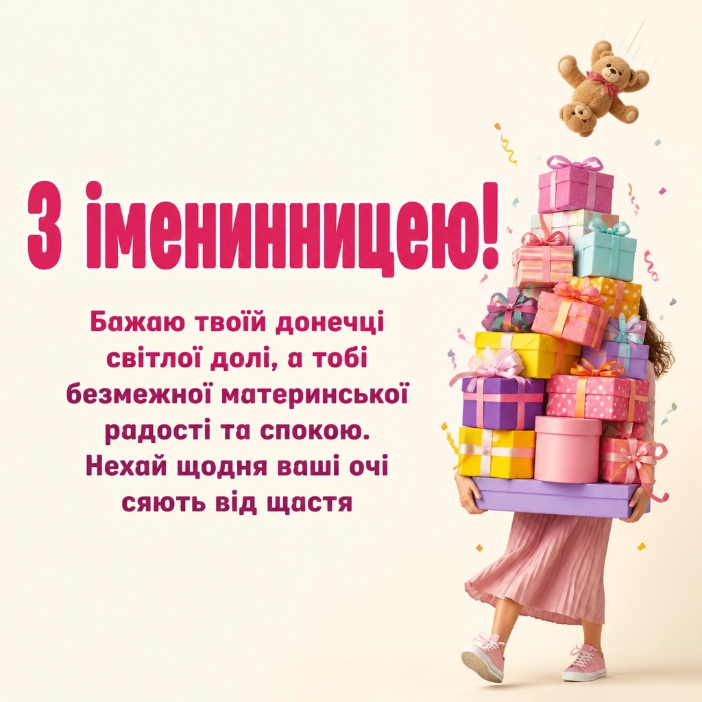 привітання мамі з іменинницею привітання мамі з іменинницею