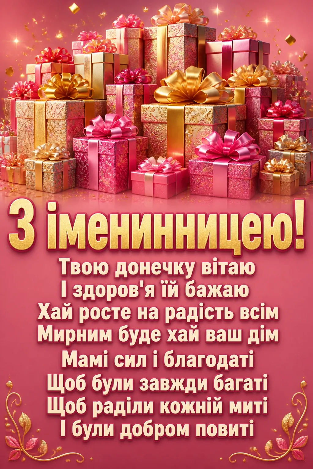 привітання мамі з іменинницею привітання мамі з іменинницею