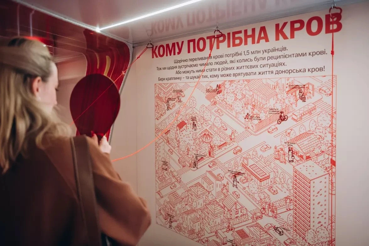 Мобільний центр донорства «Теплокровні» розширює географію виїздів